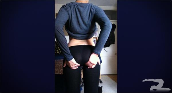 A Dancer S Thigh Gap In Yoga Pants Girls In Yoga Pants