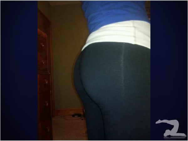 KATIE RETURNS GirlsInYogaPantscom