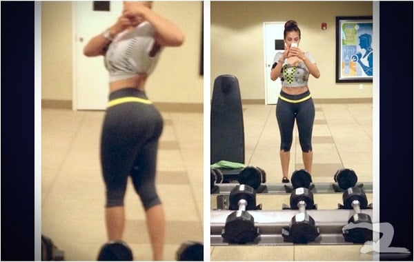 BIG GYM BOOTY GirlsInYogaPantscom