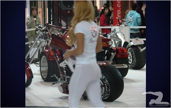 BIKE SHOW CREEP SHOT GirlsInYogaPantscom