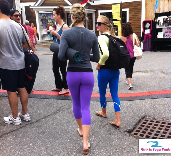 Left Or Right Two Small Booties In One Creep Shot GirlsInYoga