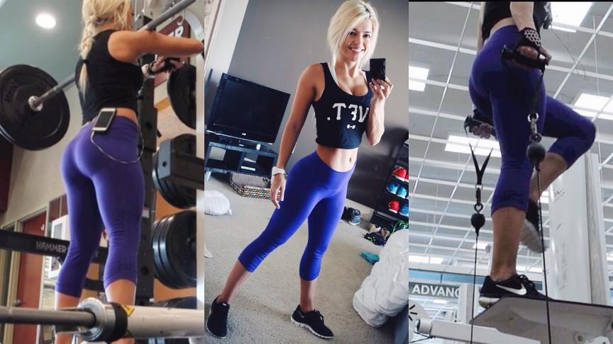 Nikki Blackketter's Excellent Booty In Yoga Pants (21 Photos ...